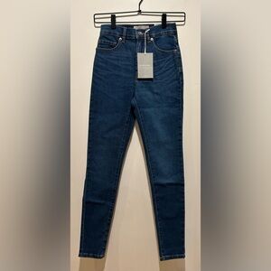 NWT Everlane High Rise Denim Blue Jeans - Women’s Size 23 Regular